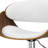 Amery Adjustable Swivel Upholstered Contemporary Bar Stool with Curved Seat and Footrest-1733421737