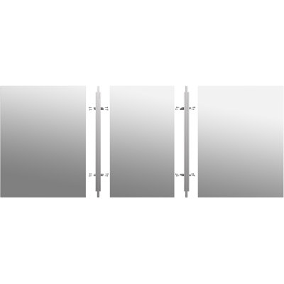 Nécessaire de jointure pour armoire à pharmacie sans cadre 2,25 po x 26,14 po