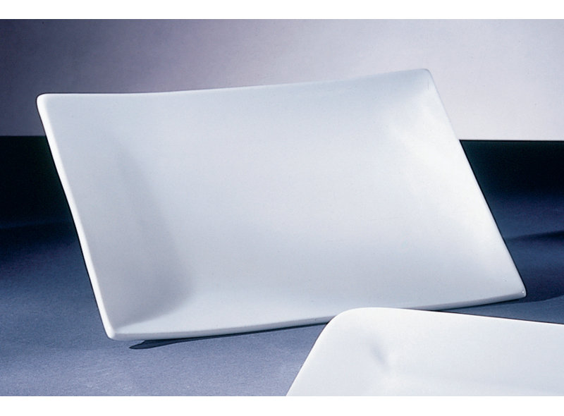 Whittier 12.875" Rectangular Platter with Foot