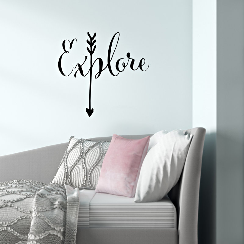 Text & Numbers Non-Wall Damaging Wall Decal