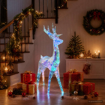 Lighted Reindeer