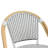 Altesa French Bistro Indoor Outdoor Dining Set With Round Rattan Dining Table And Dining Chairs For Dining Room, Patio-118348450-118348448