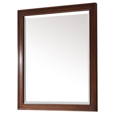 Brentwood Solid Wood Frame Rectangle Wall Mirror