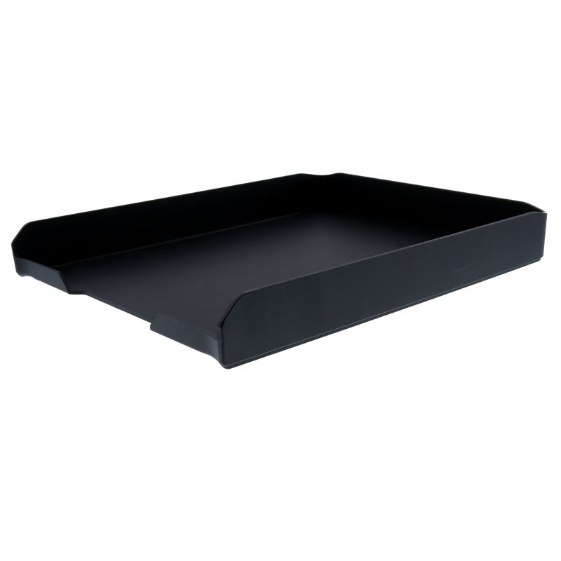 Rangement de papier empilable letter tray Yokum, Noir