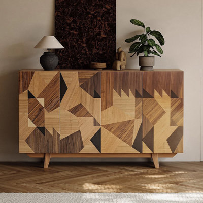 Armoire d'appoint Minimalist Abstract Art