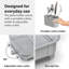 Ambrosina  Plastic Standard Drying Rack-636547355