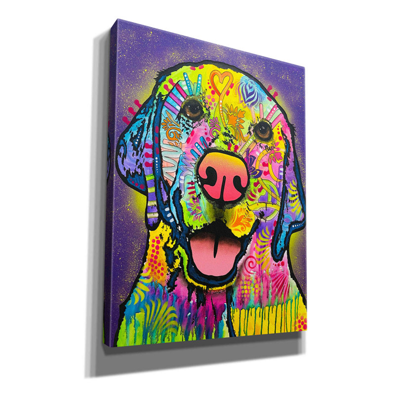 «You Are My Best Friend» par Dean Russo, reproduction sur toile tendue, H 16 po x l 12 po x P 0,75 po