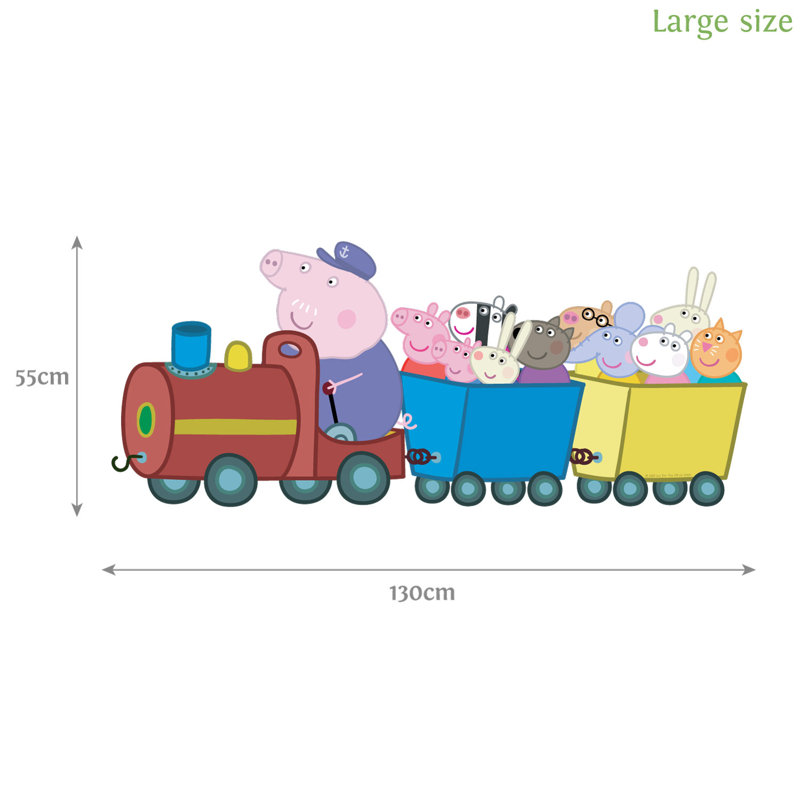 Entertainment Non-Wall Damaging Wall Decal, 55cm H x 130cm W