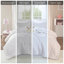 Ensemble d'édredon en peluche à imprimé métallique 3 pièces avec coussin décoratif-122524839-122524840