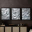 ABSTRACT Series CDLV - Toile tendue avec châssis sur mesure - 3 pièces-387274708-387274710