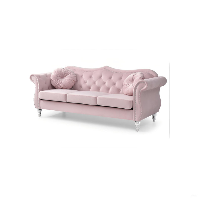 Canapé Hollywood G0664A-S, rose, Rose