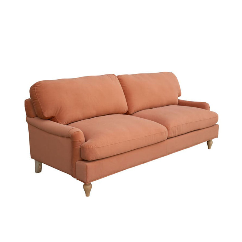 Kopervik 3 Seater Sofa, Bunburry Orange Velvet