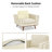 Chenille Armchair With Solid Wood Legs-2136371747