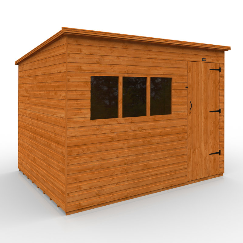 10x8w Tiger Shiplap Extra High Pent