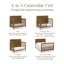 AMBROSIA 4 -in-1 Convertible Crib-164292345