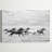 Horse Run I by PHBurchett Black and White Photographic Print with Mounting Hardware-2100497758-2073370029-2032571289
