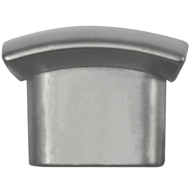 Poignée carrée Savanna, Nickel satiné