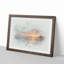 Pacific Coast Sunset in Abstract - Picture Frame Graphic Art Print-55735615-55735616