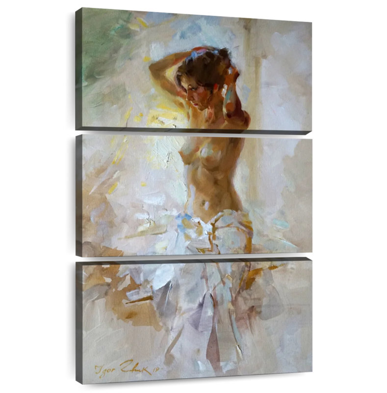 Leisha Model By The Window, 50" H x 32" W