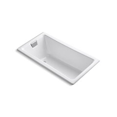Tea-for-Two for Two 60" x 32" Drop-In Soaking Bathtub
