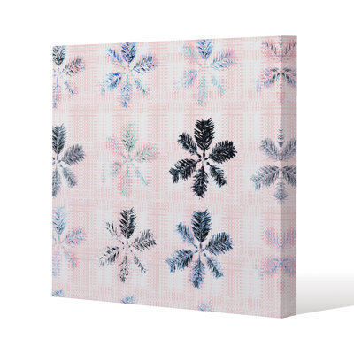 pine leaves Slim Style Canvas Print, 15mm Slim Real wood.
