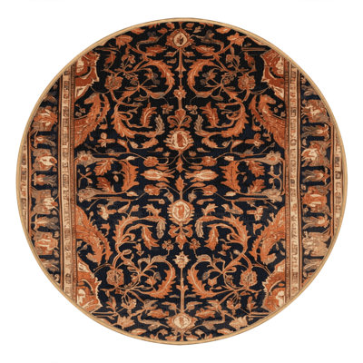 Machine Washable Persian Brown Area Rug