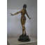 Statue en bronze de la danseuse du ventre Jenkintown - Taille: L 32 po x l 8 po x H 41 po.