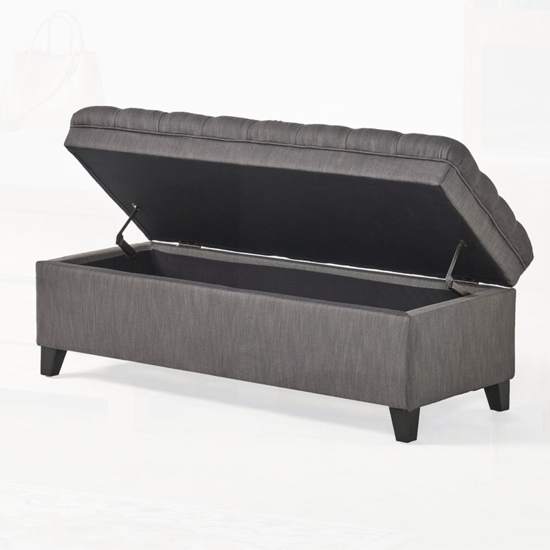Rectangular bench design, Gray
