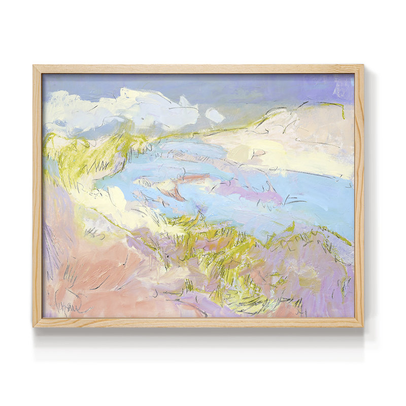 «Got a Hold on Me», impression encadrée, 8" H x 10" W, Naturel