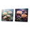 Lotus Dreams Amung The Lily Pads - lot de 2 lotus carrés