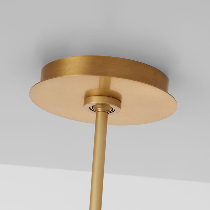 Fues Medium Pendant, White