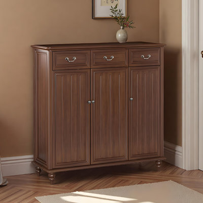Practical American style storage shoe cabinet