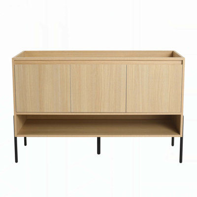 Stylish Freestanding Bathroom Vanity with Spacious Cabinets and Durable Construction