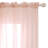 Rod Pocket Sheer Voile Curtain (Set Of 2)-102091516-102091511