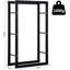 Syracause 60cm W Metal Log Rack