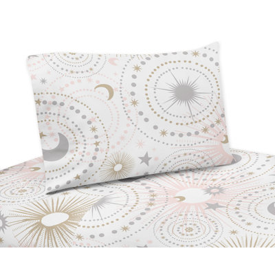 Celestial Geometric Microfiber Sheet Set