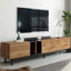 Meuble télé Evanuk, console multimédia, centre de divertissement avec grand meuble de rangement Evanuk-92541958