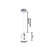 Harwood Chrome LED Double Ring Pendant