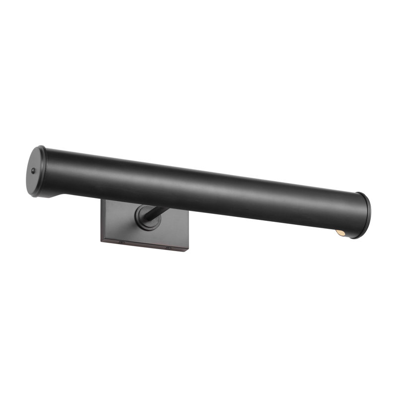 Ellen Degeneres Azer 2 Light Bathroom Bedroom Wall Fixture With Shade, 3.625" H x 18" W x 9.25" D, Aged Iron