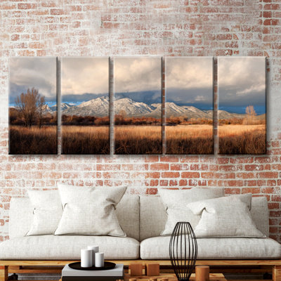 « taos mountain light », ensemble de 5 reproductions de photos sur toiles