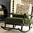 Walnut solid wood comfortable rocking chair