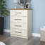 Cleverton Hallway Shoe Storage Bench With 4 Drawer Dresser Living or Bedroom Set-1417272033