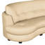 Maura Genuine Leather Curved Corner Sofa -543532021-543532020