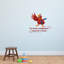 Adhésif décoratif en vinyle "be a Rainbow" mignon-51006588