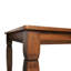 Solid Wood Commercial Grade Dining Table with Turned Legs-329998470-329998471