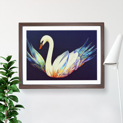 Magical Swan Vol.2 - Framed Print