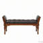 Banc ottoman capitonné en cuir PU avec accoudoirs-1188169904-1188169915