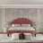 Queen Size Upholstered Platform Bed With Headboard
