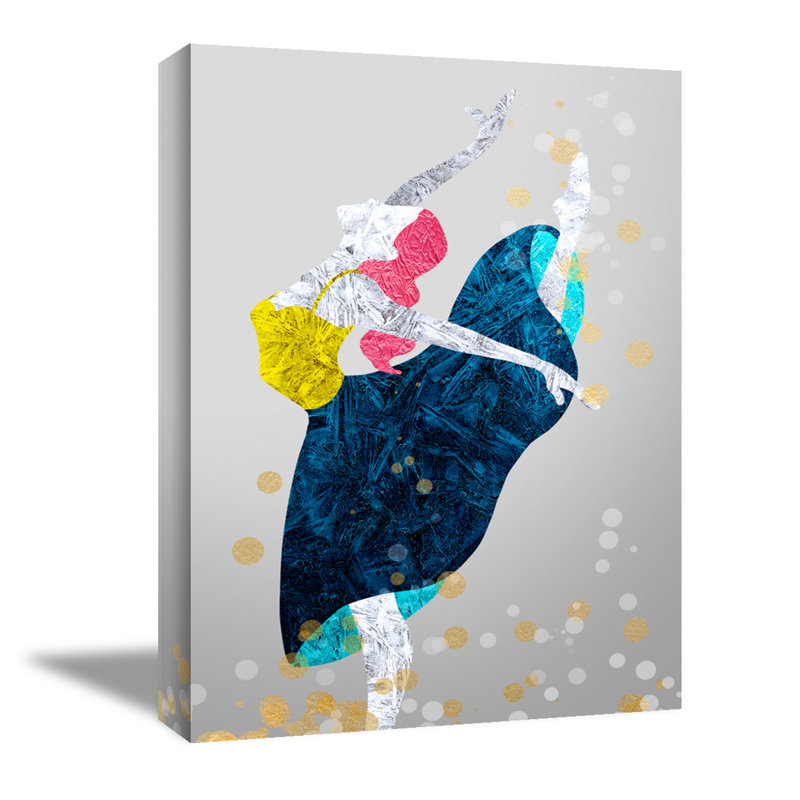 «Beautiful Dance», impression sur toile tendue, H 16 pi x l 12 pi
