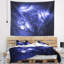 Tapisserie bleu floral à fleurs mystical-28505906